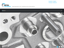 Tablet Screenshot of metalperformers.com
